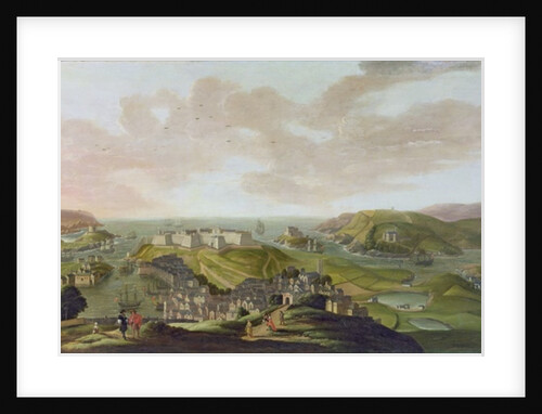 Plymouth, 1673 by Hendrick Danckerts