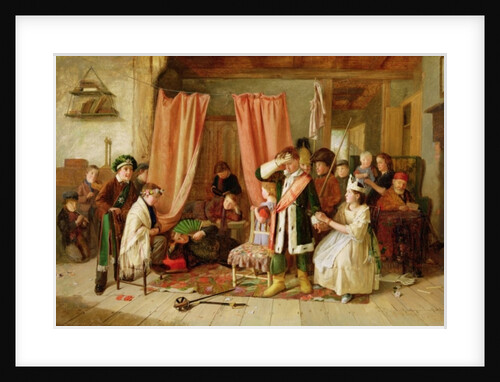 Children acting the 'Play Scene', Act II, Scene ii by Charles Hunt