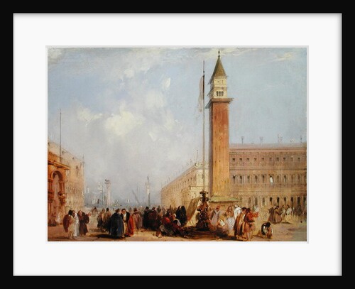 The Piazzetta, Venice by Edward Pritchett