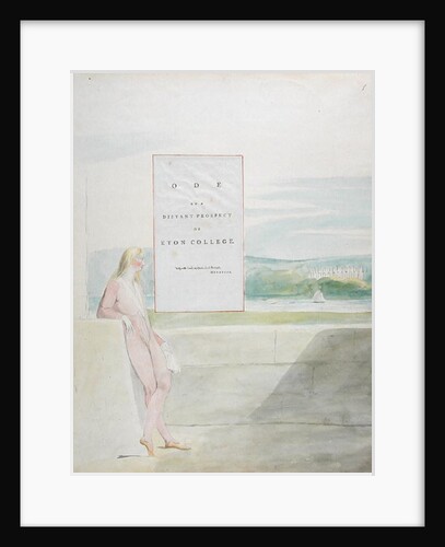 Design 13 for 'Ode on a Distant Prospect of Eton College' by William Blake