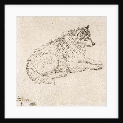 Arctic Dog, Facing Right by James Ward