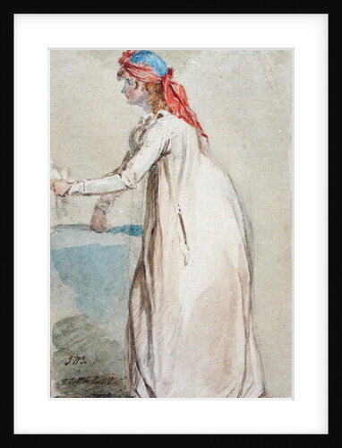 Mrs Morland's Portrait, c.1800-04 by James Ward