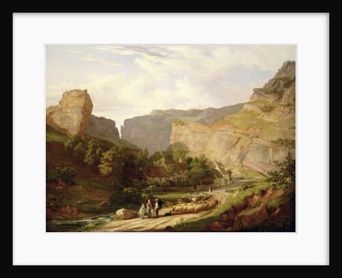 A View of Cheddar Gorge by George Vincent