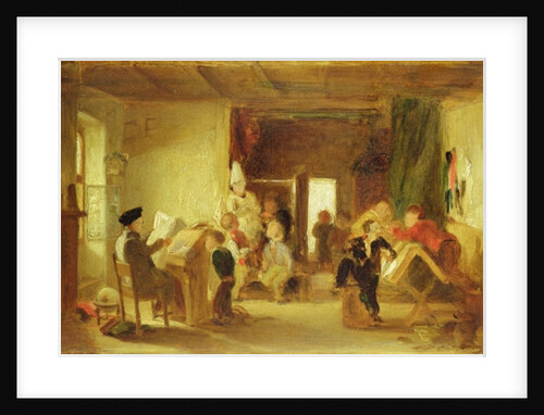 A Study for 'The Schoolroom' by Thomas Webster