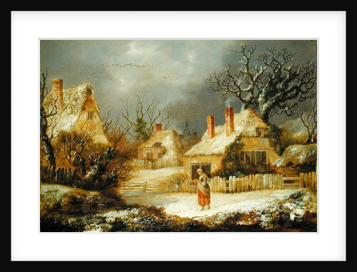 A Winter Landscape by George of Chichester Smith