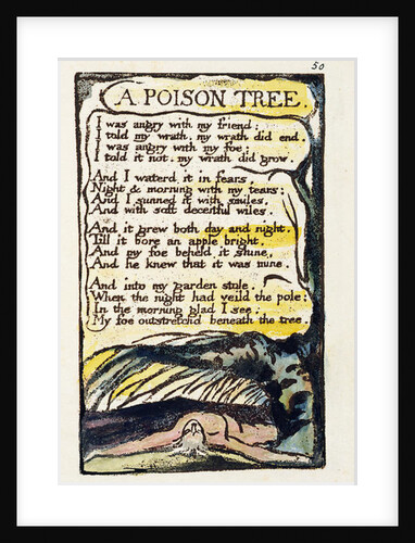 A Poison Tree by William Blake