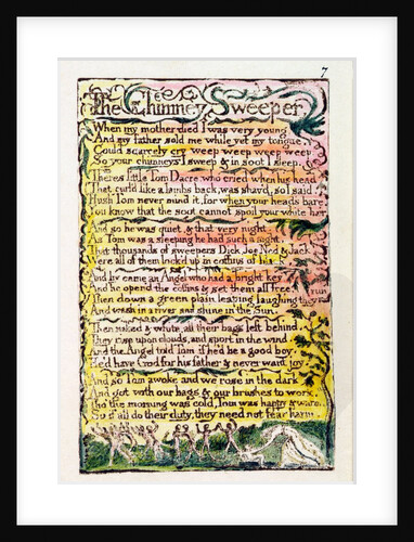 The Chimney Sweeper by William Blake