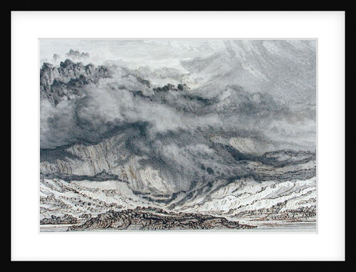 Snowdon, An Approaching Storm, 1853 by James Ward