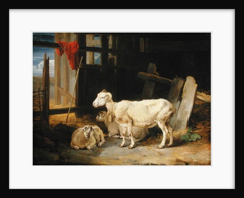 Heath Ewe and Lambs, 1810 by James Ward