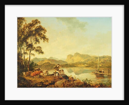 Langdale Pikes from Lowood, c.1800-06 by Julius Caesar Ibbetson