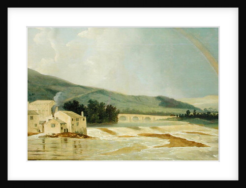 Otley Bridge on the River Wharfe by William Hodges