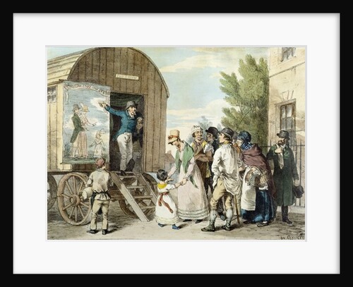 The Fairs: The Show, c.1821 by John Augustus Atkinson