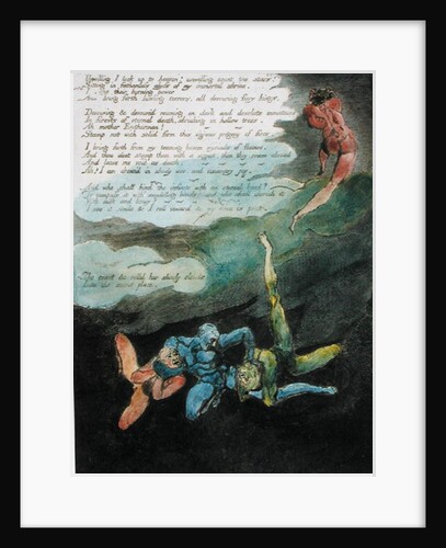 Unwilling I look up... by William Blake