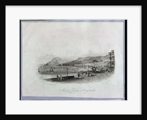 Marine Terrace, Aberystwyth, 1844 by English School