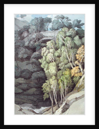 Devil's Bridge, 1810 by Francis Towne