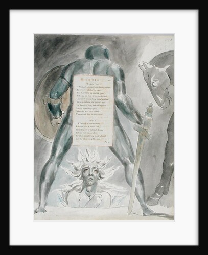 The Descent of Odin by William Blake