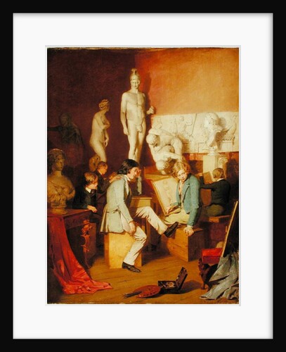 Interior of an Academy: The Critics, 1848 by William Stewart