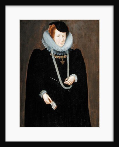 Portrait of a Woman, probably Eleanor Packington, Lady Scudamore, 1601 by Marcus the Younger Gheeraerts