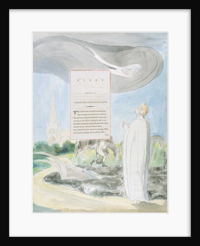 Elegy written in a Country Church-Yard by William Blake