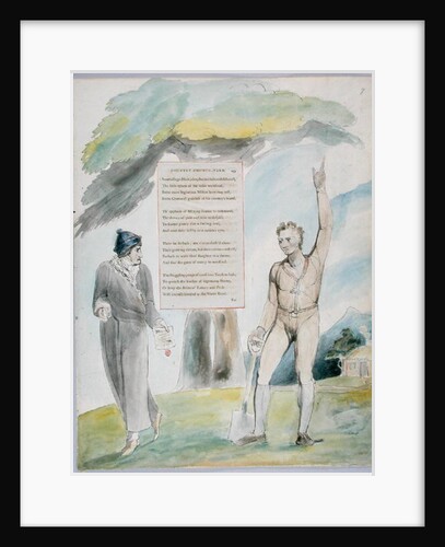 Elegy written in a Country Church-Yard by William Blake