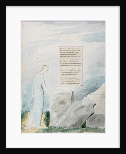 Elegy written in a Country Church-Yard by William Blake