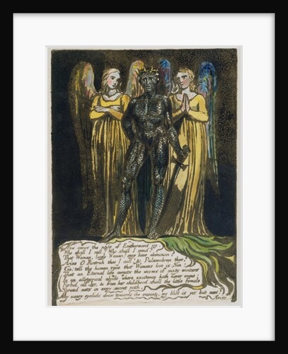 Now comes the night... by William Blake