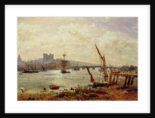 Rochester Cathedral and Castle, c.1820-30 by Frederick Nash