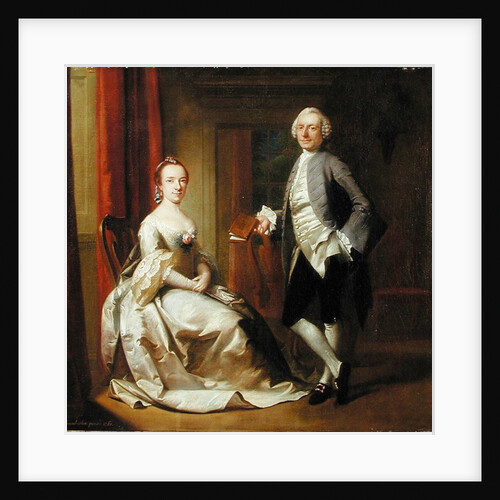 Conversation Piece, 1761 by Mason Chamberlin