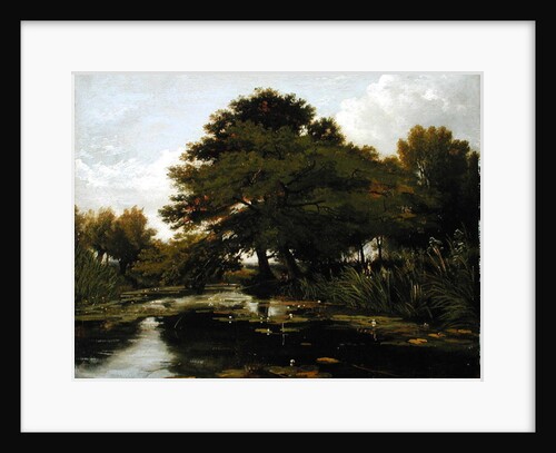 On the Isis, Waterperry, Oxfordshire, 1805 by William Alfred Delamotte