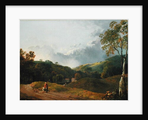 Landscape with Cottagers by George the Elder Barret