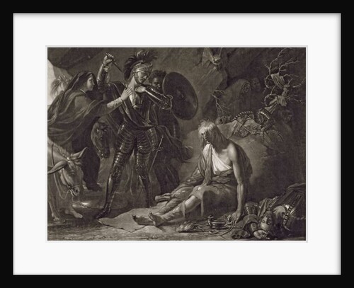 The Cave of Despair by Benjamin West
