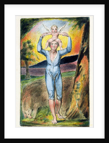 Frontispiece from 'Songs of Innocence and of Experience' pl.29 1789-94 by William Blake