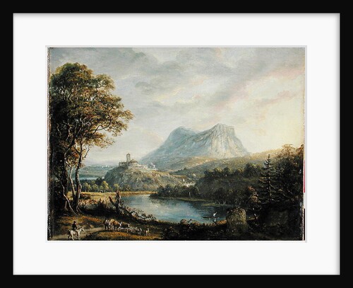 Landscape with a Lake, 1808 by Paul Sandby