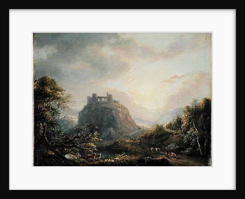 Landscape with a Castle, 1808 by Paul Sandby