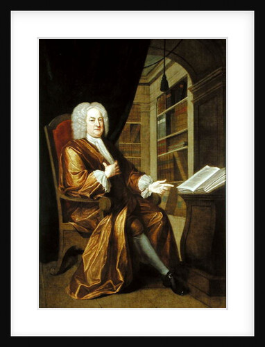 Benjamin Moreland, High Master of St Paul's School, 1724 by John Smibert
