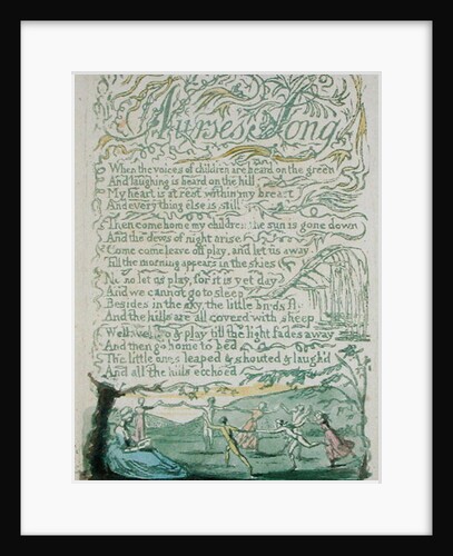 Nurse's Song by William Blake