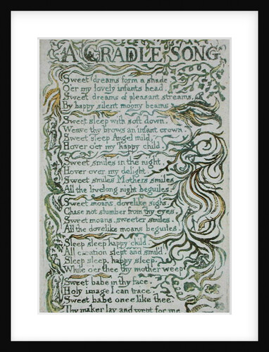 A Cradle Song by William Blake