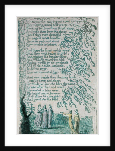 When Wolves and tygers... by William Blake