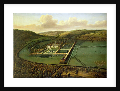 The Southeast Prospect of Hampton Court, Herefordshire, c.1699 by Leonard Knyff