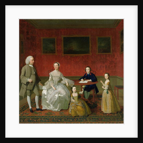 The Buckley-Boar Family, c.1758-60 by English School