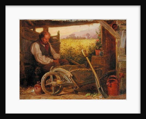 The Old Gardener, 1863 by Briton Riviere