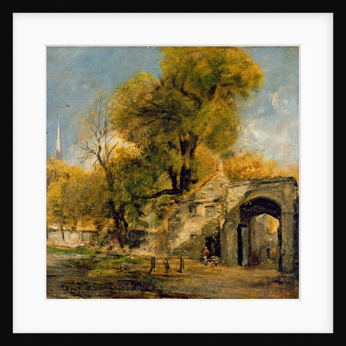 Harnham Gate, Salisbury, c.1820-21 by John Constable