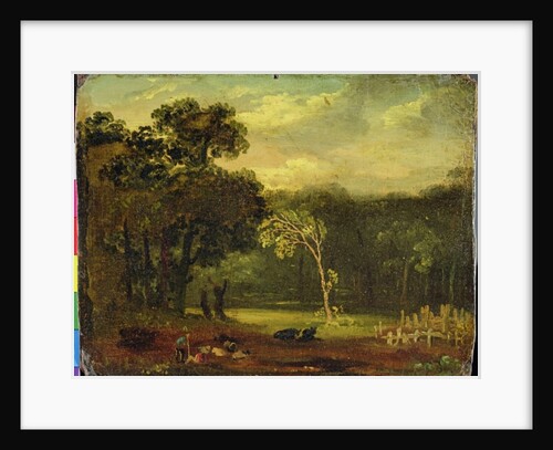Sketch from Nature in Sion Park, 1819 by Samuel Palmer