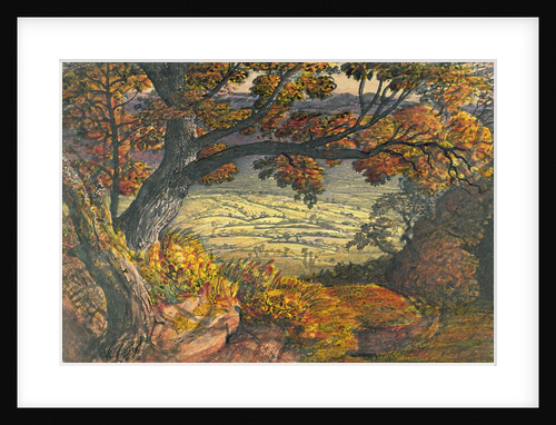 The Weald of Kent, c.1827-28 by Samuel Palmer