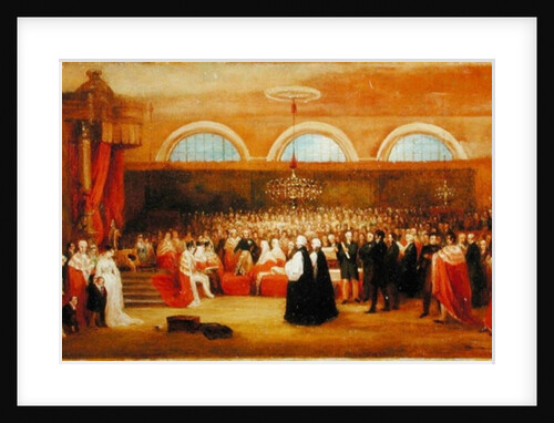 The Passing of the Great Emancipation Act, c.1829 by George Jones