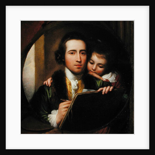 The Artist and his son Raphael, c.1773 by Benjamin West