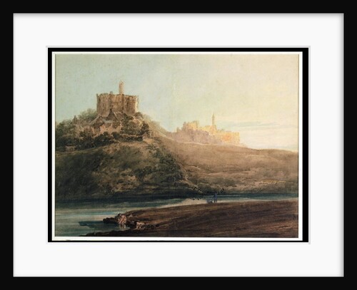 Warkworth Castle, Northumberland, c.1798 by Thomas Girtin
