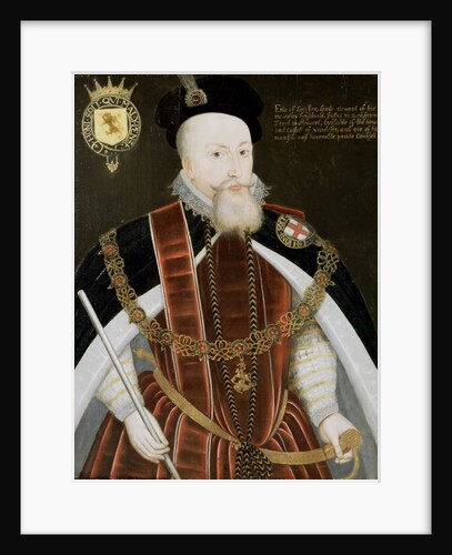 Portrait of Robert Dudley Earl of Leicester by English School