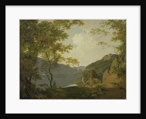 Lake Scene, 1790 by Joseph Wright of Derby