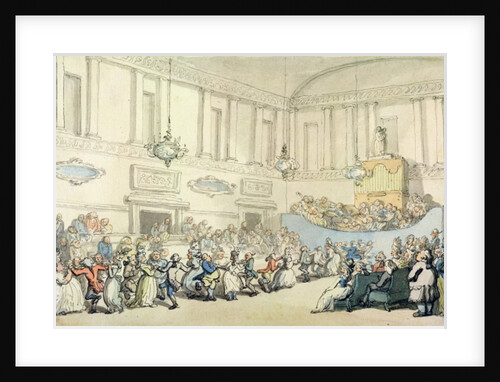 The Ball by Thomas Rowlandson